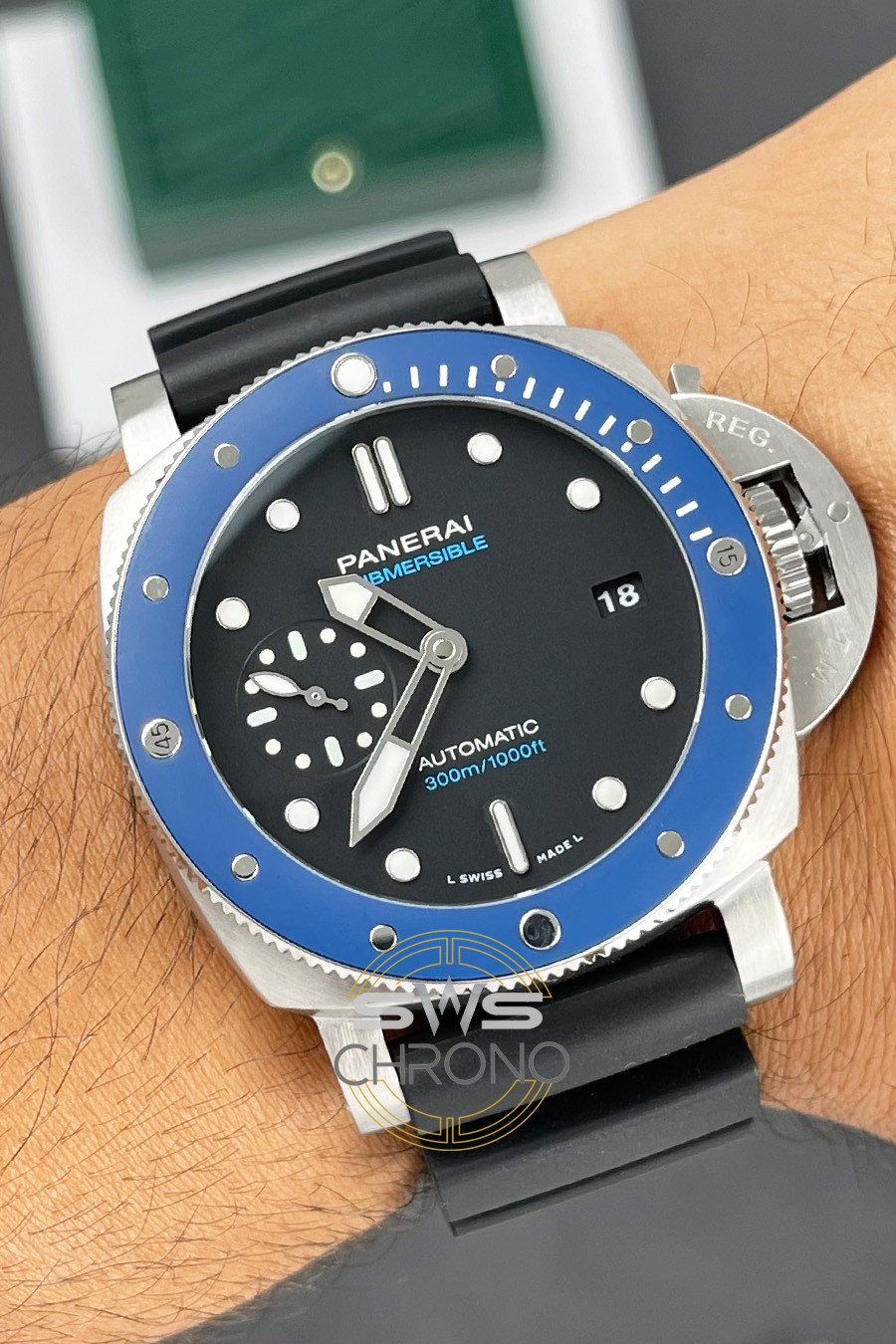 Panerai Luminor Submersible Blue Super Clone Watch