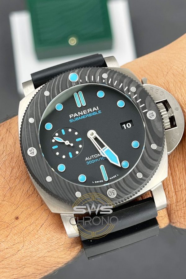 Panerai Submersible Luminor Bmg Tech Carbon Clone Watch