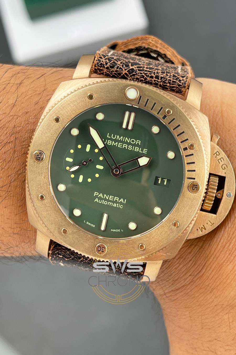 Luminor Submersible 1950 Bronzo First Edition Clone Watch