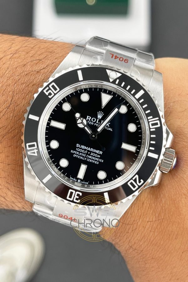 Rolex Submariner 41mm 124060 No Date Black Dial Super Clone Watch